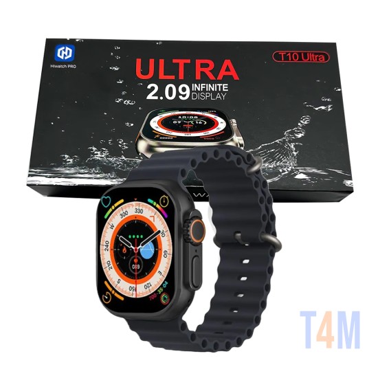 Smartwatch T10 Ultra Series 8 2.09" (Versión de llamada) Negro